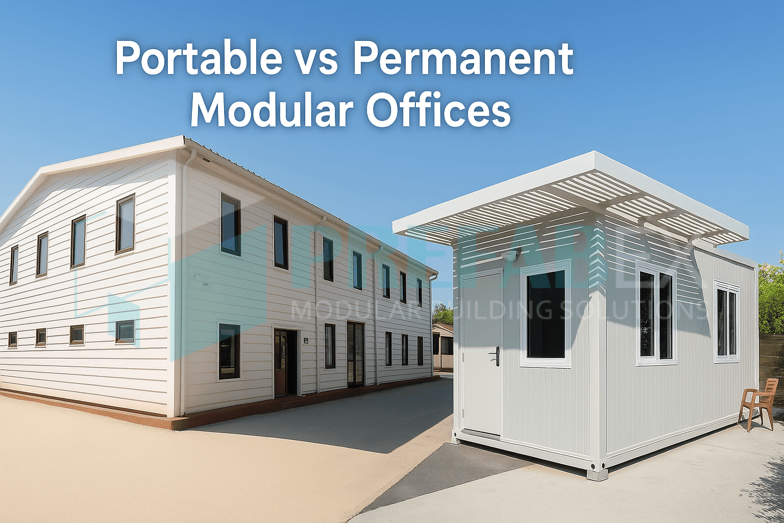 Portable vs Permanent Modular Offices (1)